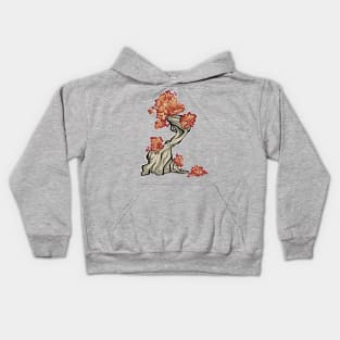 Tree - autumn Kids Hoodie